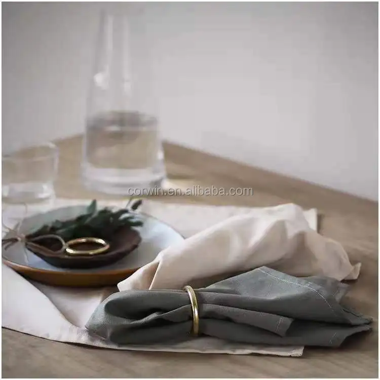 100% Красивая хлопковая салфетка, свадебная настольная салфетка, салфетки для коктейльной вечеринки, квадратные простые окрашенные повседневные складные простые классические салфетки