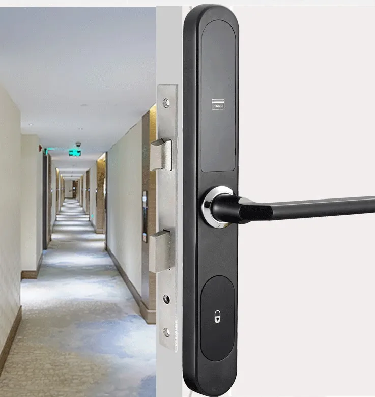 Sliding door lock with electronic RFID card Door Lock System