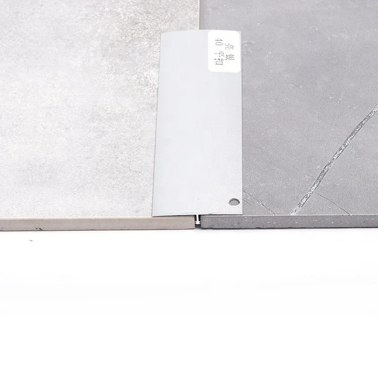 Misumi T40 Custom sliver T-Shape home bathroom aluminum transition strips floor strip dividing tile trim