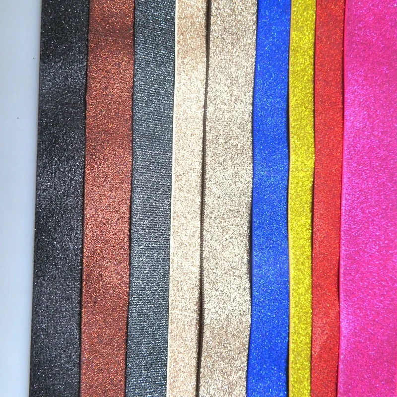 Printed Glitter Grosgrain Ribbon Glitter Metallic Ribbon