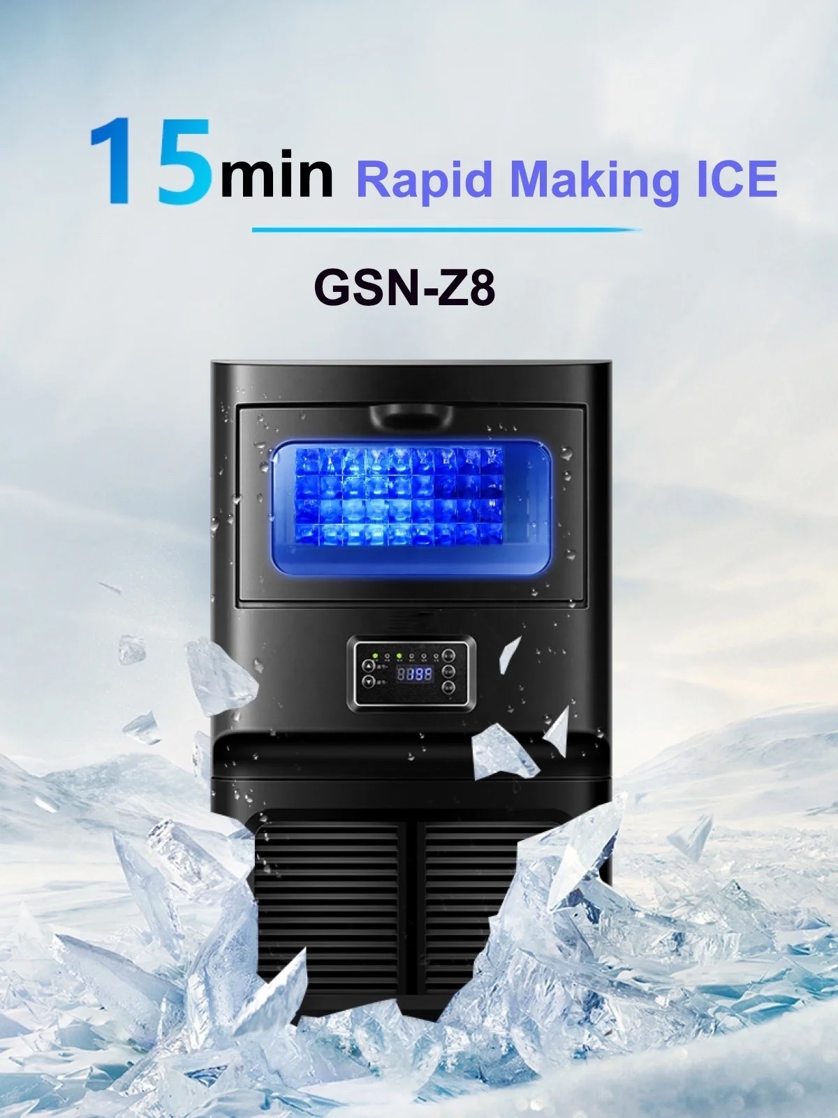 ICE machine  Ice cube machine commercial use 30kgs