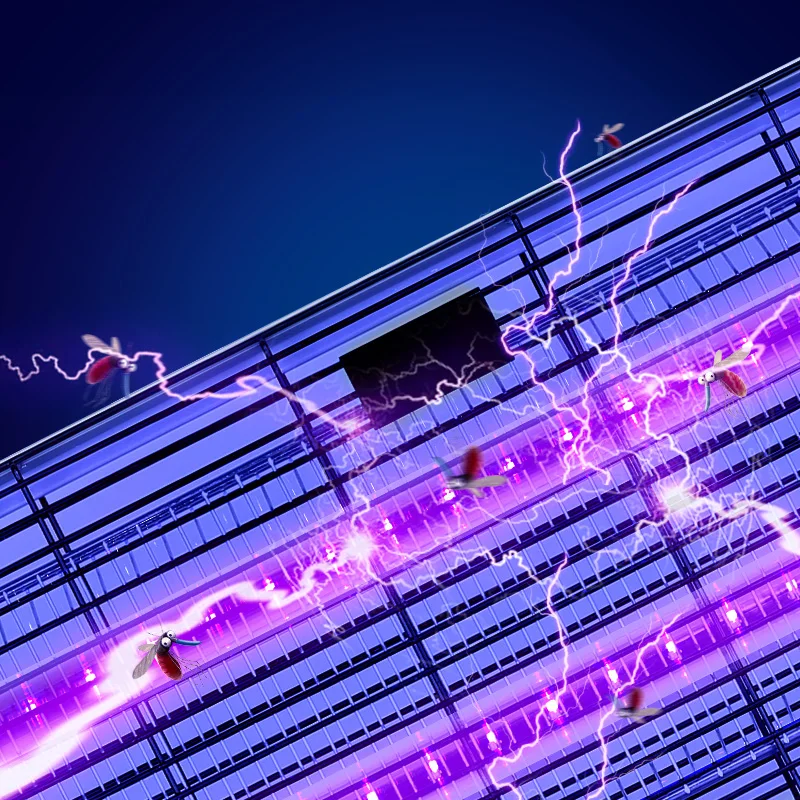 2021 Hot Sale 4W Outdoor mosquito killer Mosquito Bug Zapper Aluminum Alloy Electric Mosquito Killer Lamp