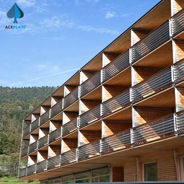 ACEPLATE Wire Mesh Perforated Decoration Material Aluminum Galvanized Steel Wire Plain Weave First Grade for Building Balcony