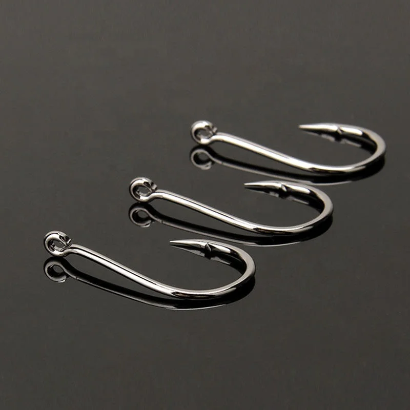 TOPIND  Bulk Saltwater Sea Fishing CHINU Perfect Longline Circle Fishing Hooks 1#-3#