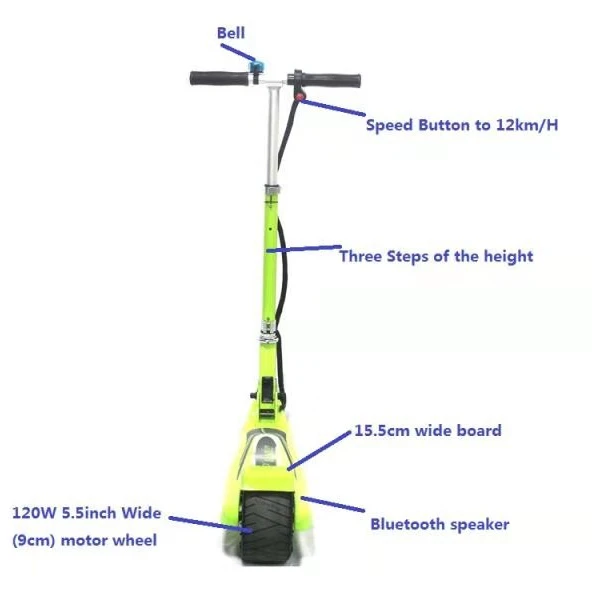 
Airplaying Durable Alumium flashing two wheels scooter electric kids with led light wholesale Factory Wholesale Price 