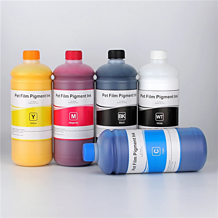Compatible bulk PET film powder dtf ink consumables for epson I3200 DX4 DX5 DX7 5113 4720 inkjet printhead