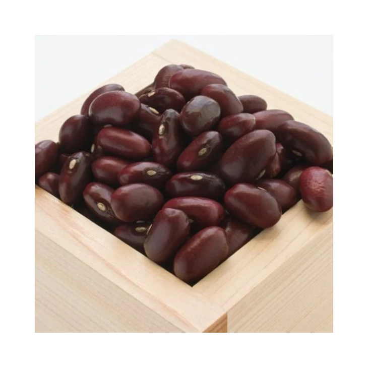 Japanese sweet dark red kidney bean to improve digestion condition