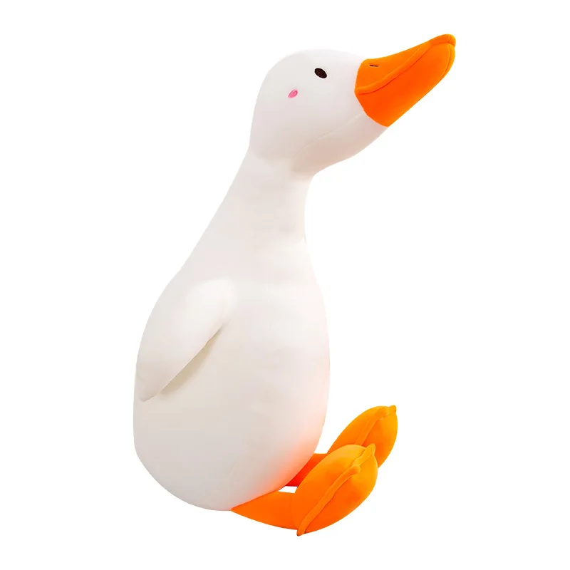 65 cm Super Cute Duck pillow down cotton duck doll plush toy small yellow duck comfort pillow