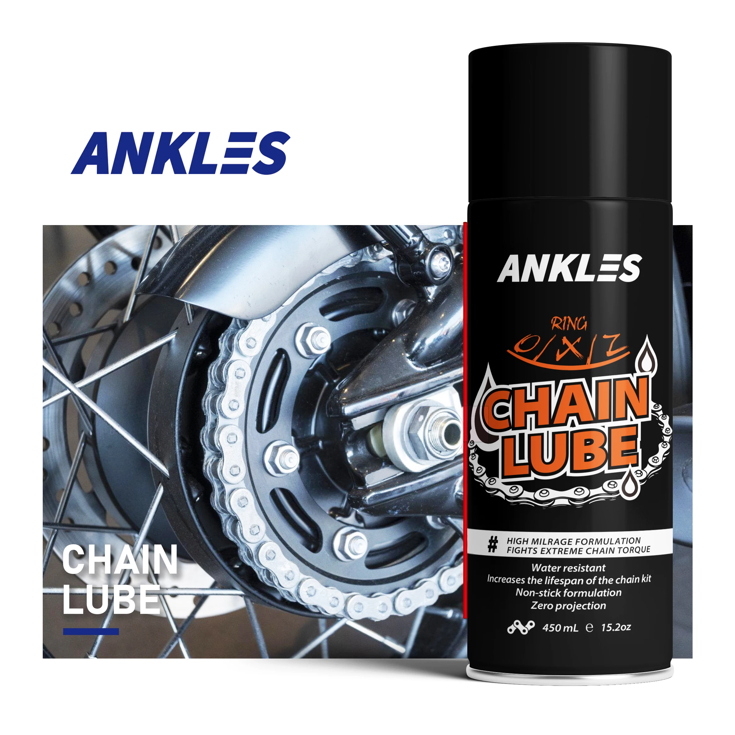 ANKLES High Quality lubricant of motorcycle bike chain lube Chain Lube