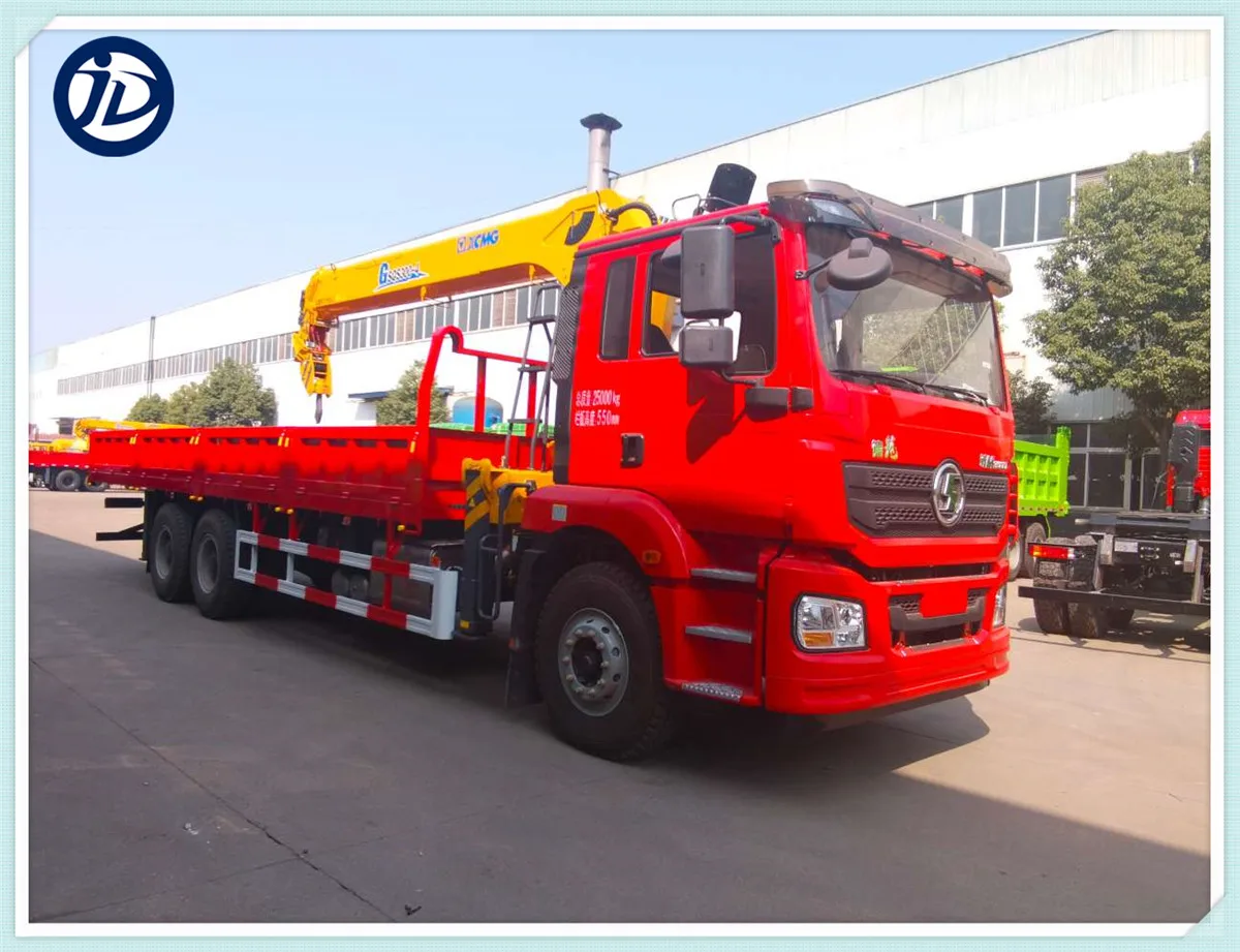 Shacman M3000. 6*4 straight Boom Crane Hydraulic Mobile Truck 10 Ton Manipulator Crane Truck with Lifting Arm