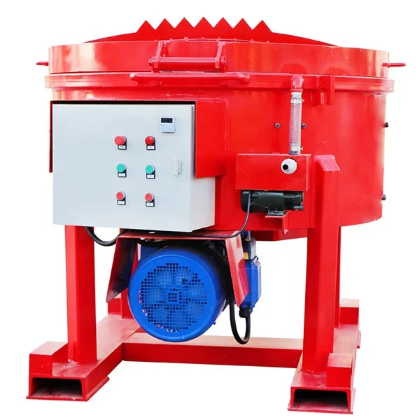 Factory direct sale 500kg refractory pan mixer for mixing refractory