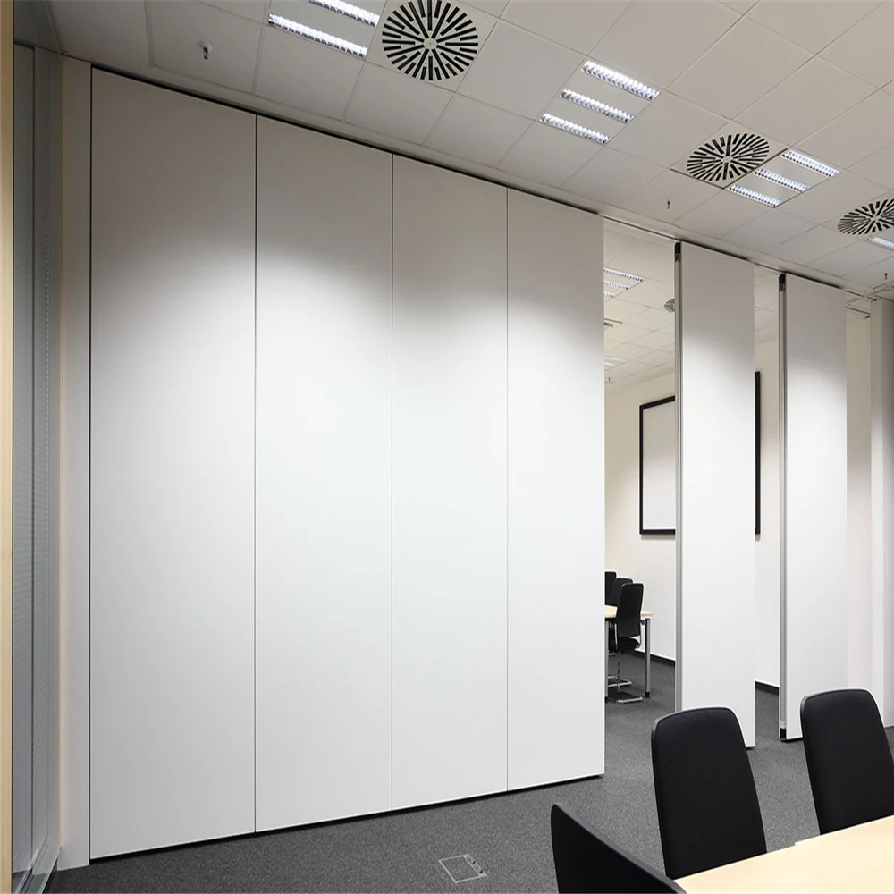 Офисная перегородка, подвесная система, акустические перегородки для конференц-зала, складные передвижные настенные перегородки, цена