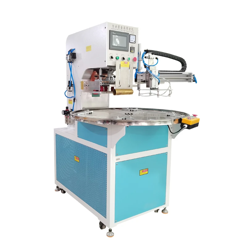 high frequency welding machine with automatic rotary table