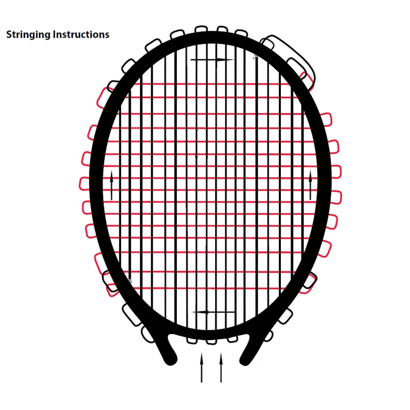 High modulus graphite/carbon fiber Tennis Racket with full 3K woven