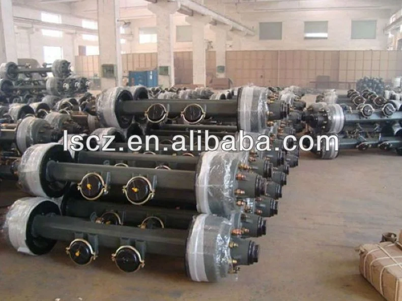 Tractor Trailer parts13T heavy duty axles for sale