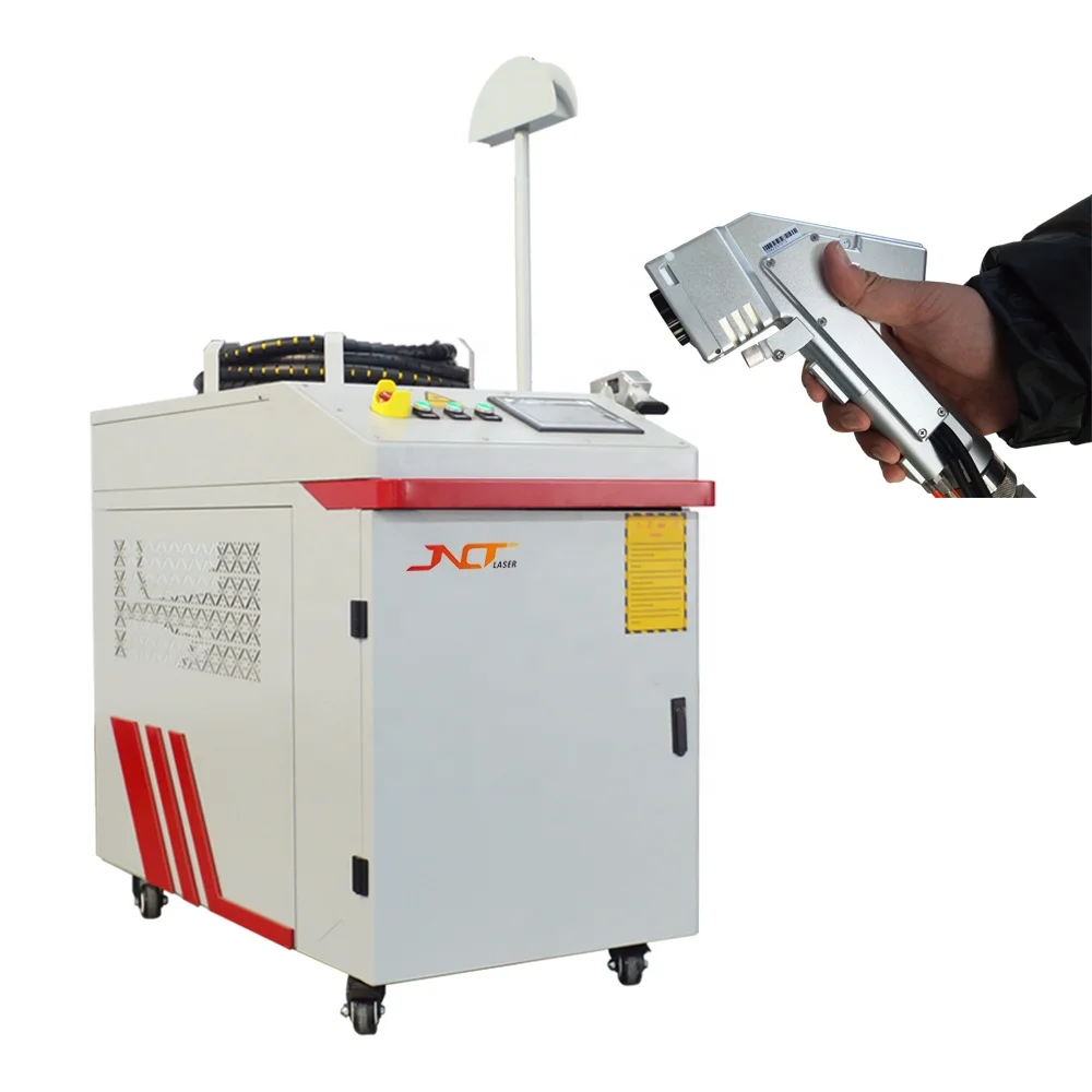 1000W 1500W 2000W 3000W metal rust removal CW fiber laser cleaning machine for oil paint
