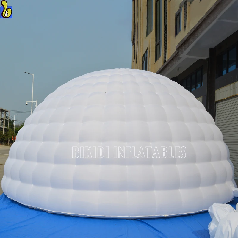 Надувная белая палатка Luna Igloo для вечеринки/мероприятия на заказ