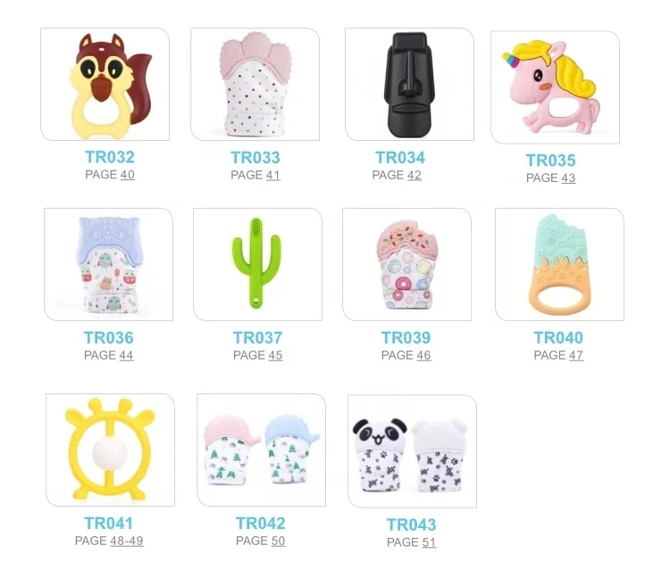 Baby Silicone teether for babies Toys Silicone beads baby teething