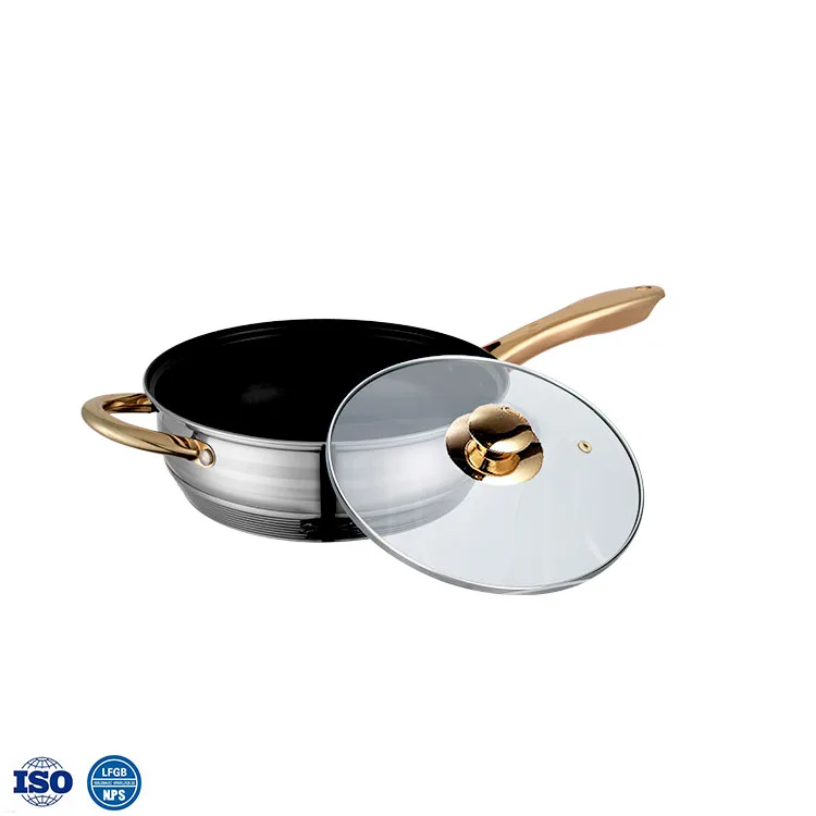 12 piezas de ollas de cocina acero inoxidable tencere setleri juego de ollas de acero inox