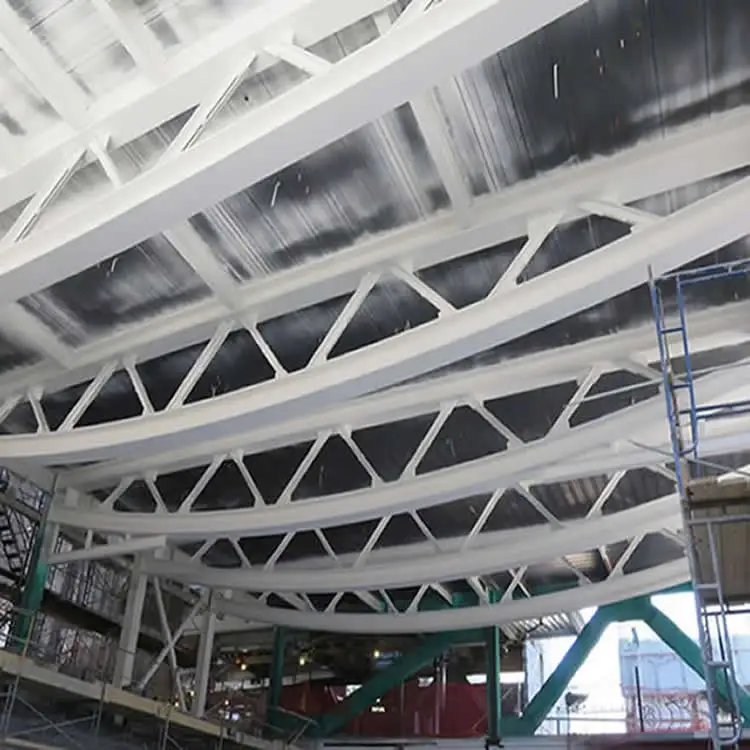 Fire resistant spray silicone rubber paint