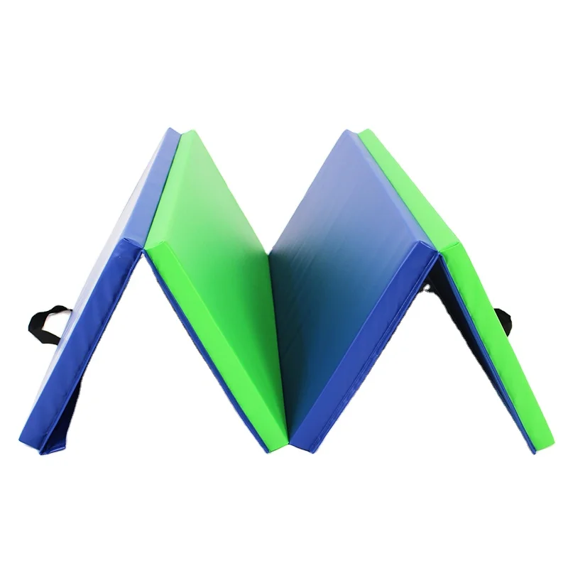 Factory price folding panel polyethylene foam gymnastics crash mats gymnastics mat