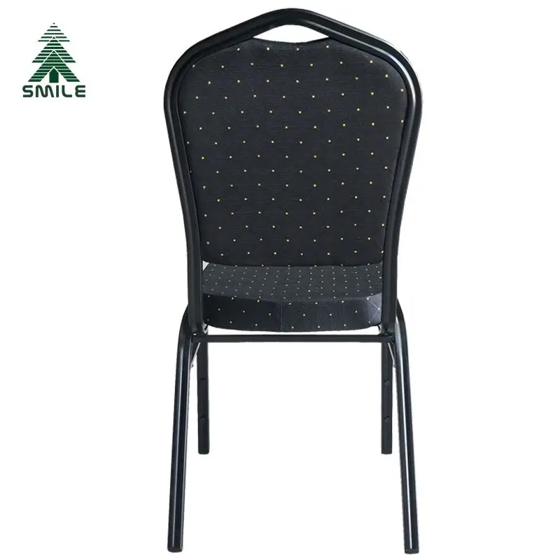 Hot Sale Cheap Free Sample Stackable Party Metal Aluminium Legs Fabric Seat Banquet Chairs