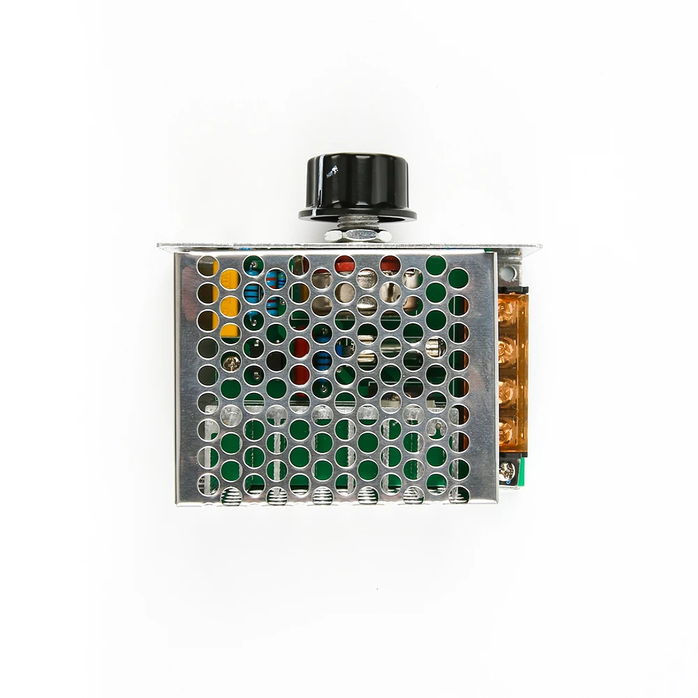 Ac Motor 4000W Imported High-Power Thyristor Electronic Voltage Regulator Dimming Speed Regulation 220V