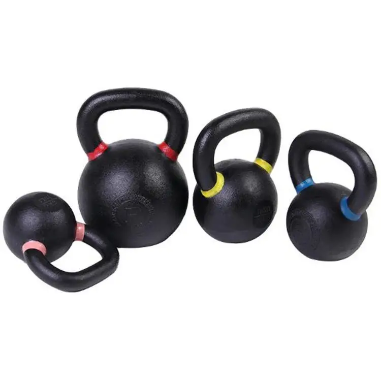 Powder Competition Coated Cast Iron Kettlebell for home training