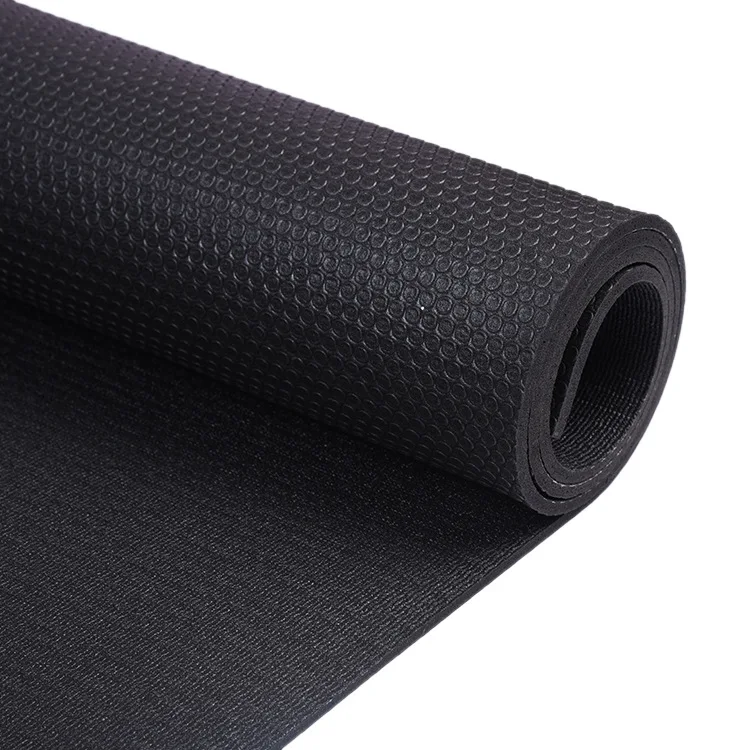 U-HOME High Quality High Density Shock Absorption Noise Reduction Anti Slip Custom Protection Floor Mat PVC Treadmill Mat