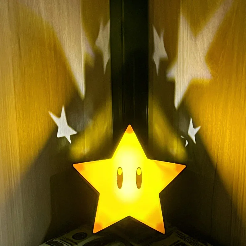 DH41181 New design Atmosphere USB Super star night light sound effect animation decorative game sleeping small night light