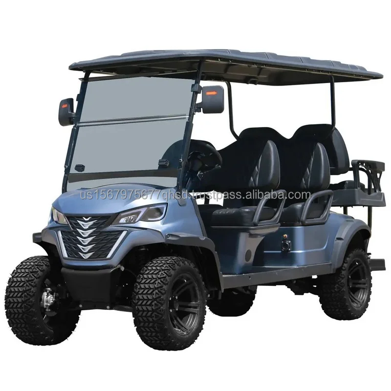 4 колеса на заказ Street Legal Min 2 + 2 4-местные китайские дешевые электрические тележки для гольфа для взрослых