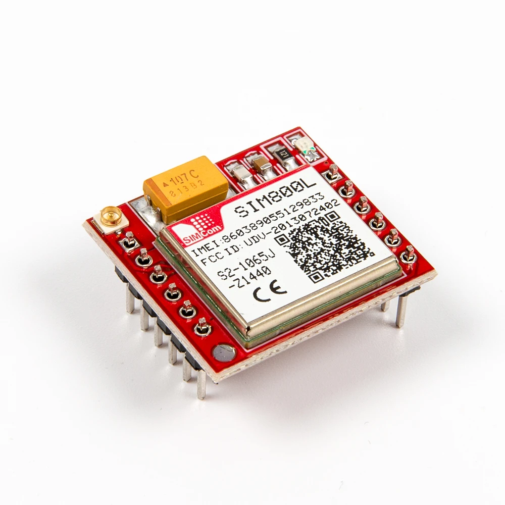 Smallest SIM800L GPRS GSM Module Microsim Card Core Board Quad-Band TTL Serial Port