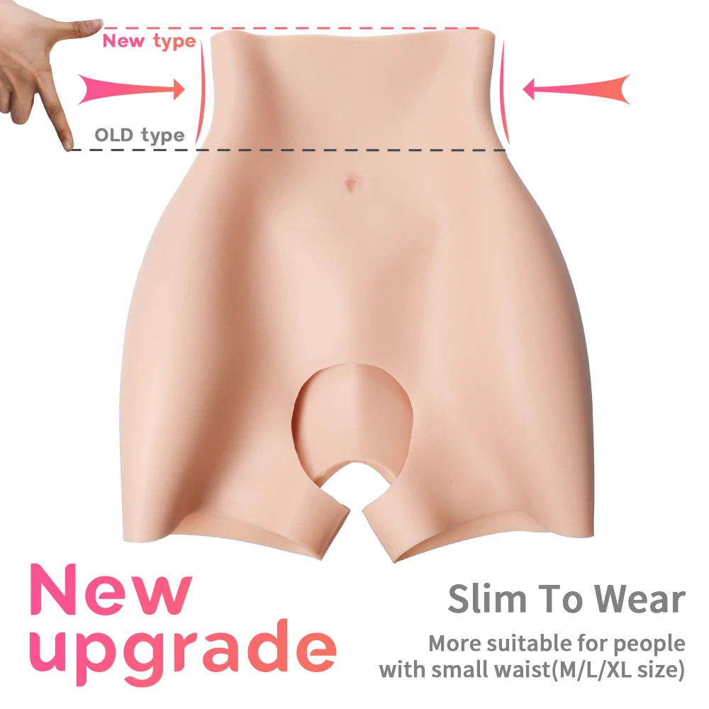 Tummy Slimming Silicone Sexy Fack Buttocks Enhancement Pants Big Butts and Hips Padded High Waisted Shapewear For Women