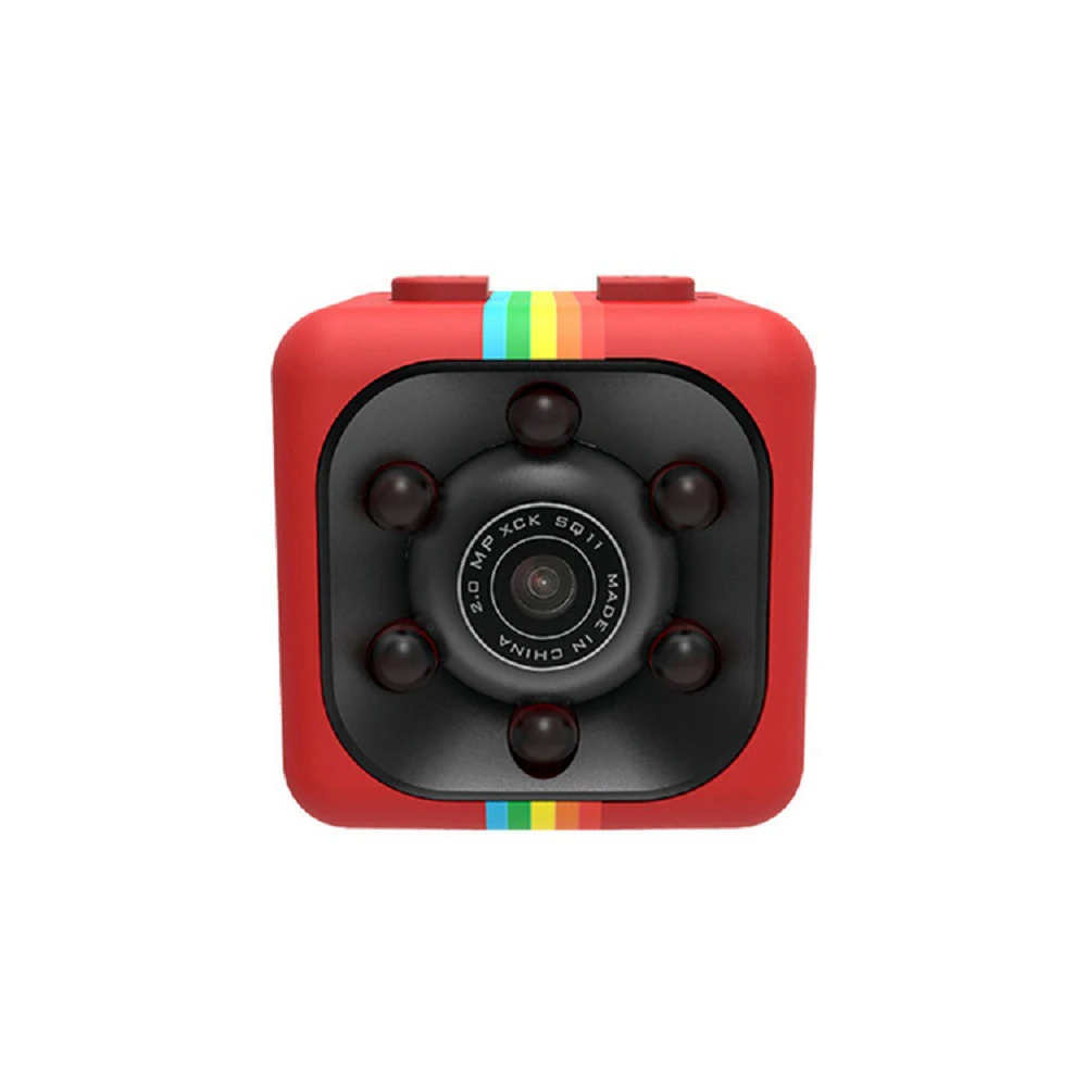 Cctv наблюдения автомобиля видеокамеры dash cam ручной hd 1080p экшн-видеокамера для занятий спортом регистратор безопасности sq11 небольшой мини