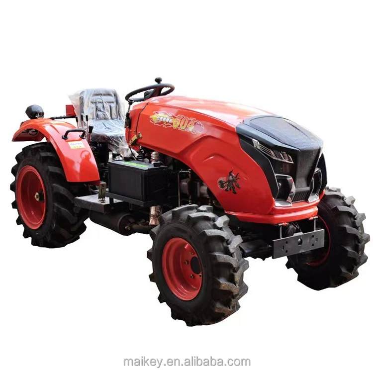 High Output Agricultural Farming Tractor Spare Parts 35Hp 50Hp 180Hp Tractor 4X4 4Wd Large Size Farm Tractors