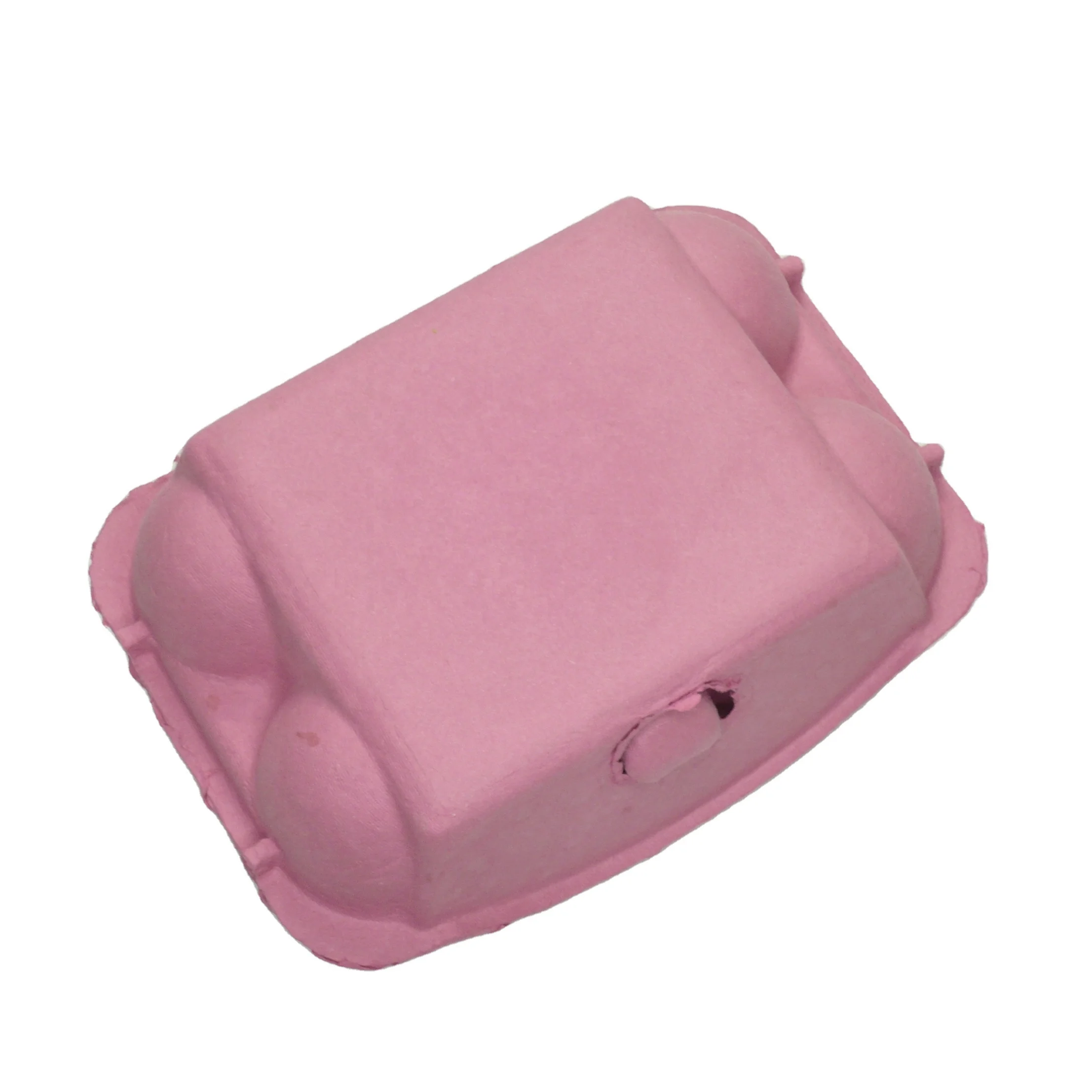 Egg carton wholesale half dozen colored paper pulp empty easter 6 egg cartons packaging recycle
