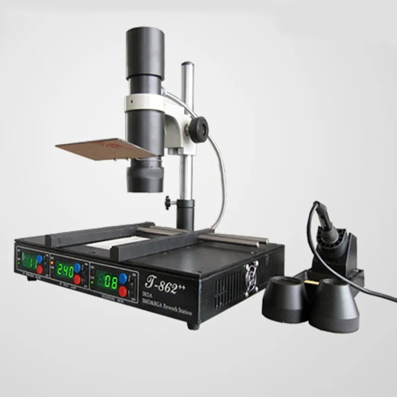 PuHui  accurate controlled bga rework station soldering stations  bga station  T862++