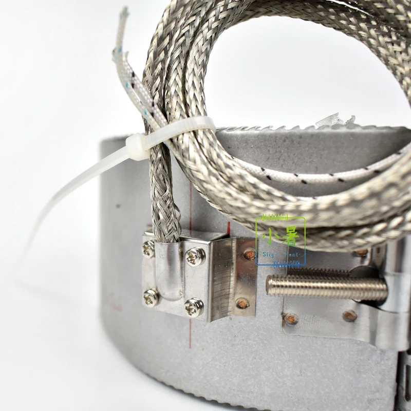 Slight heat energy-saving heating ring customized ceramic infrared band heater for plastics injection molding