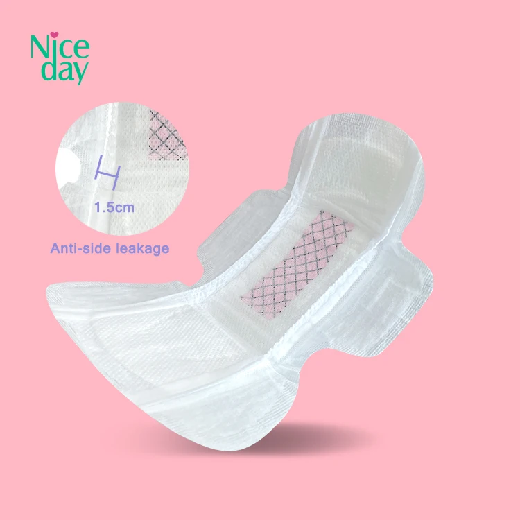 Niceday 3D Leakproof Protection Highly Absorbent Organic Sanitary Napkin for Women Period Pads