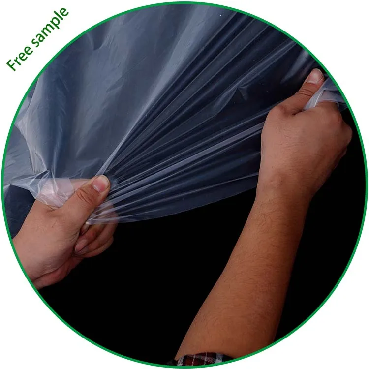 Transparent Clear Plastic 150 micron 6 mil Thick Polythene Roll / Polyethylene Greenhouse Film
