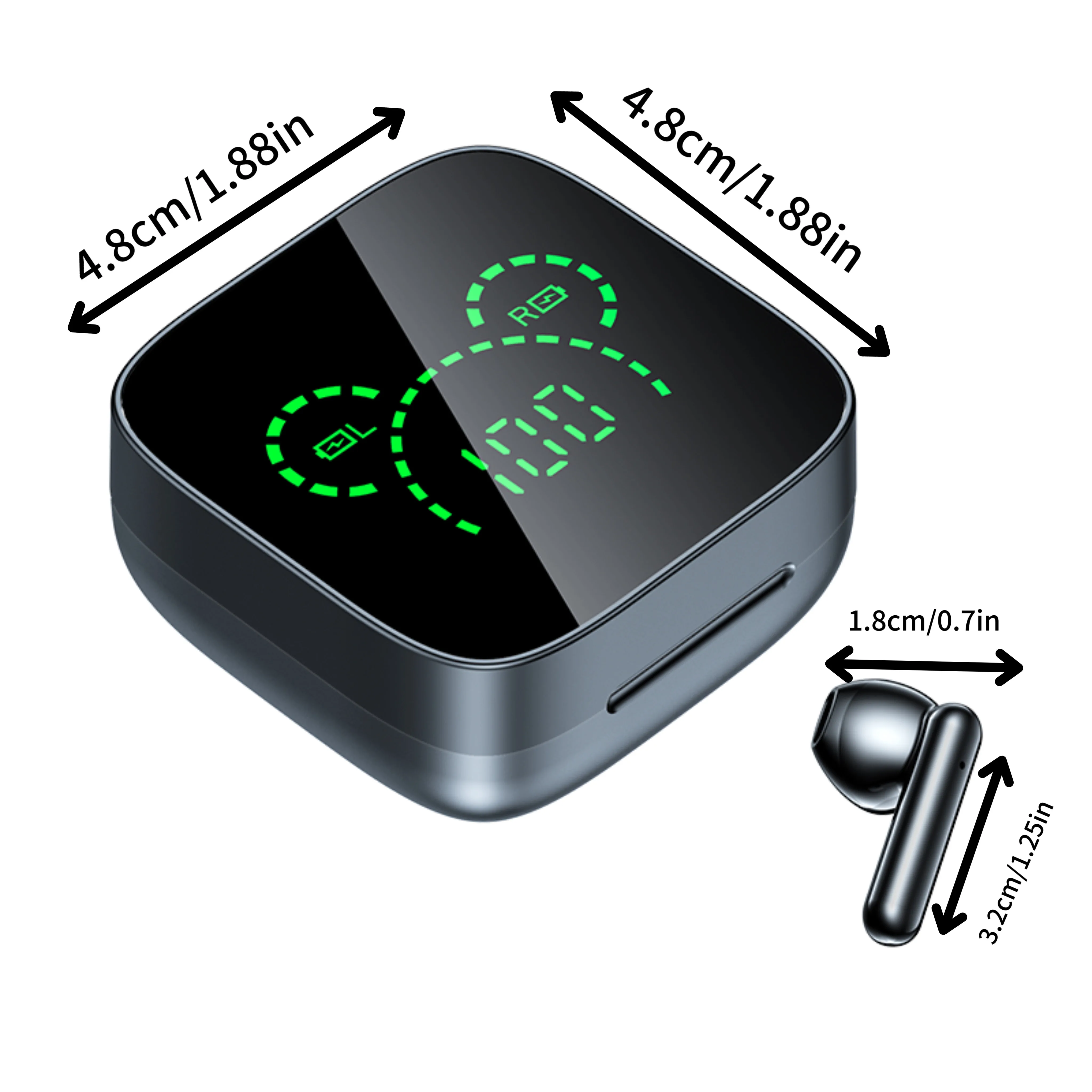 Hot Selling AI Wireless Earphone HIFI Earbuds Headphones Blue-tooth Earphone 9D Stereo Sport Headsets with AI Translation