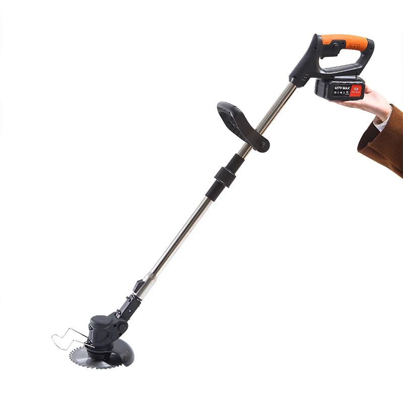 GOLDMOON Petrol Brush Cutter Side Hanging Type 2-Stroke Gas Grass Trimmer For Garden And Farm Craftsman electric lawn mower