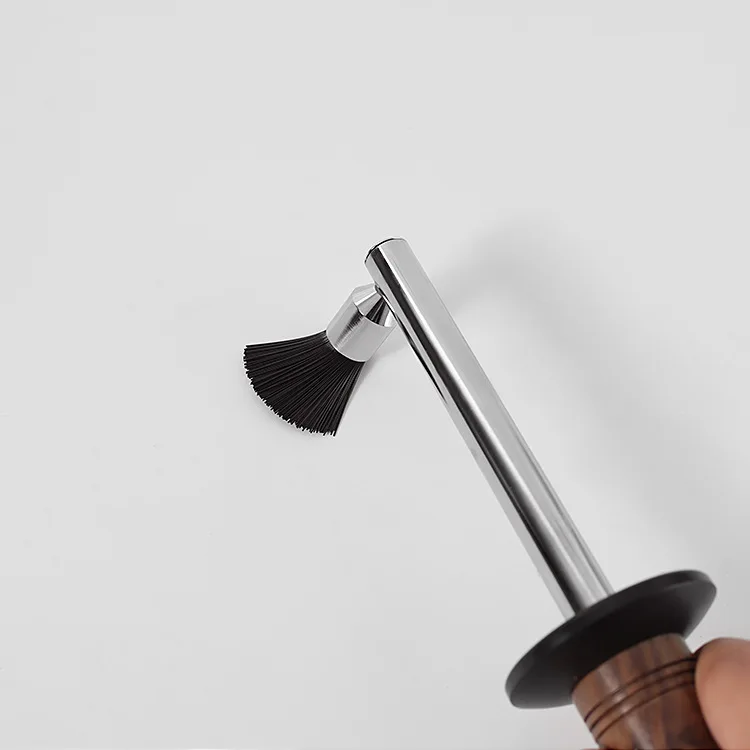 Coffee machine steam cleaning brush long handle nylon brush brewing head high pressure cleaning  anti-scalding brush