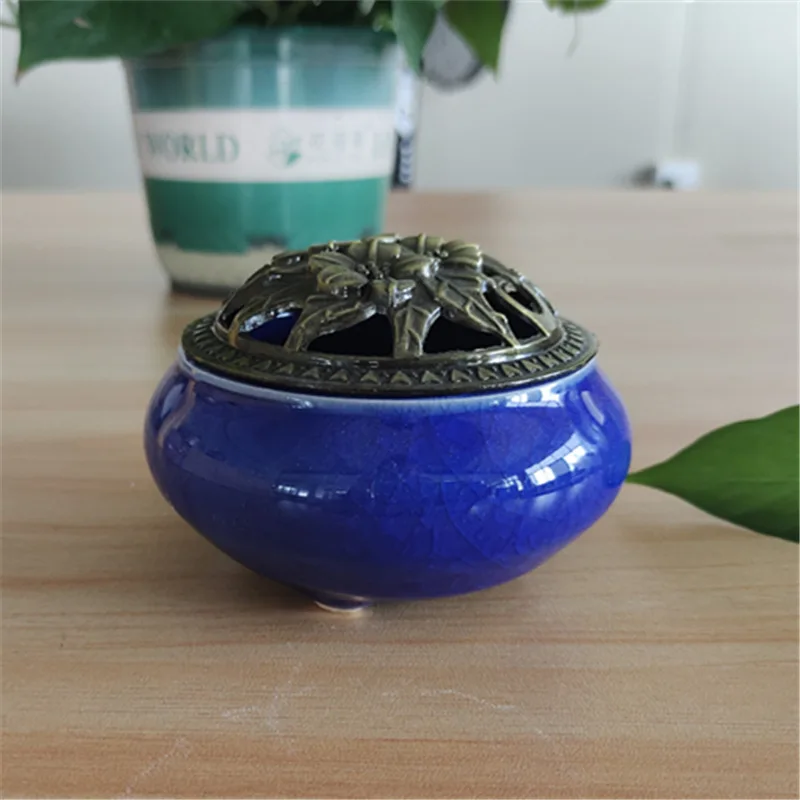 Wholesale Chakra Incense Stick Holder Ceramic Incense Cone Burner Fragrance for Home small incense burner