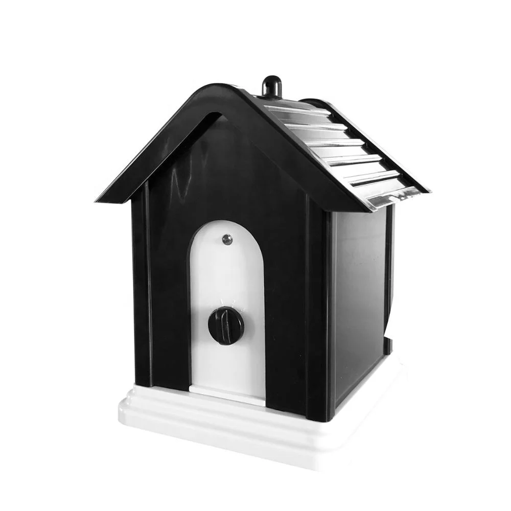 Водонепроницаемый ультразвуковой отпугиватель собак в форме птичьего домика