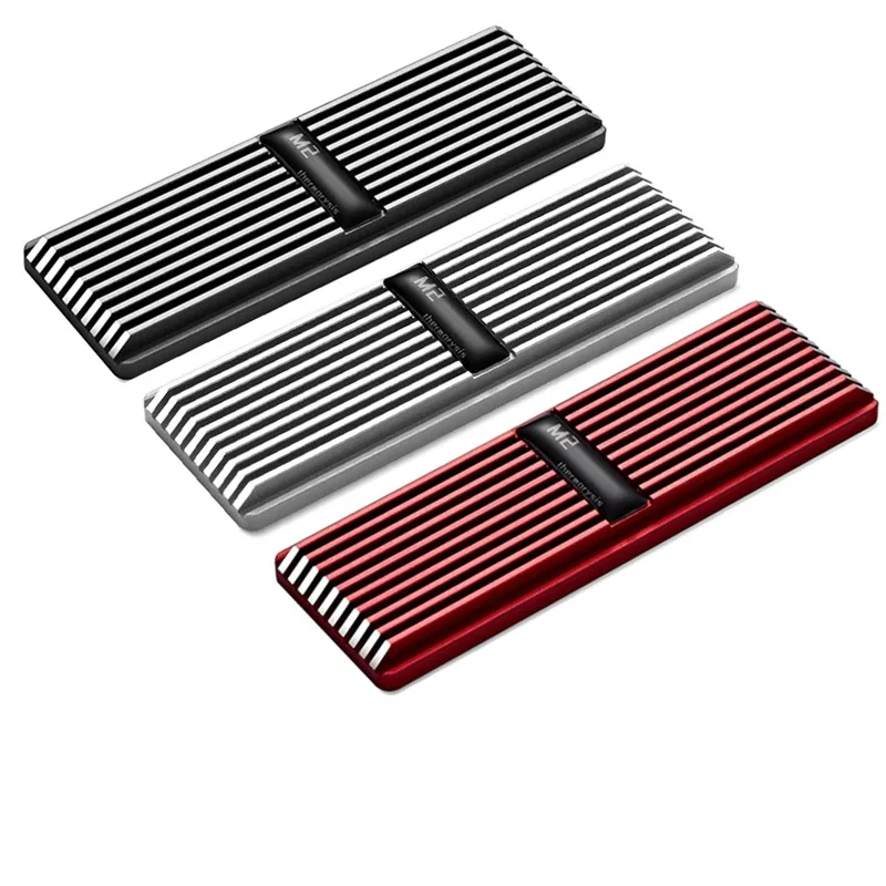 Custom fanless extruded aluminum heatsink 2280 nvme ssd heat sink for gaming computer
