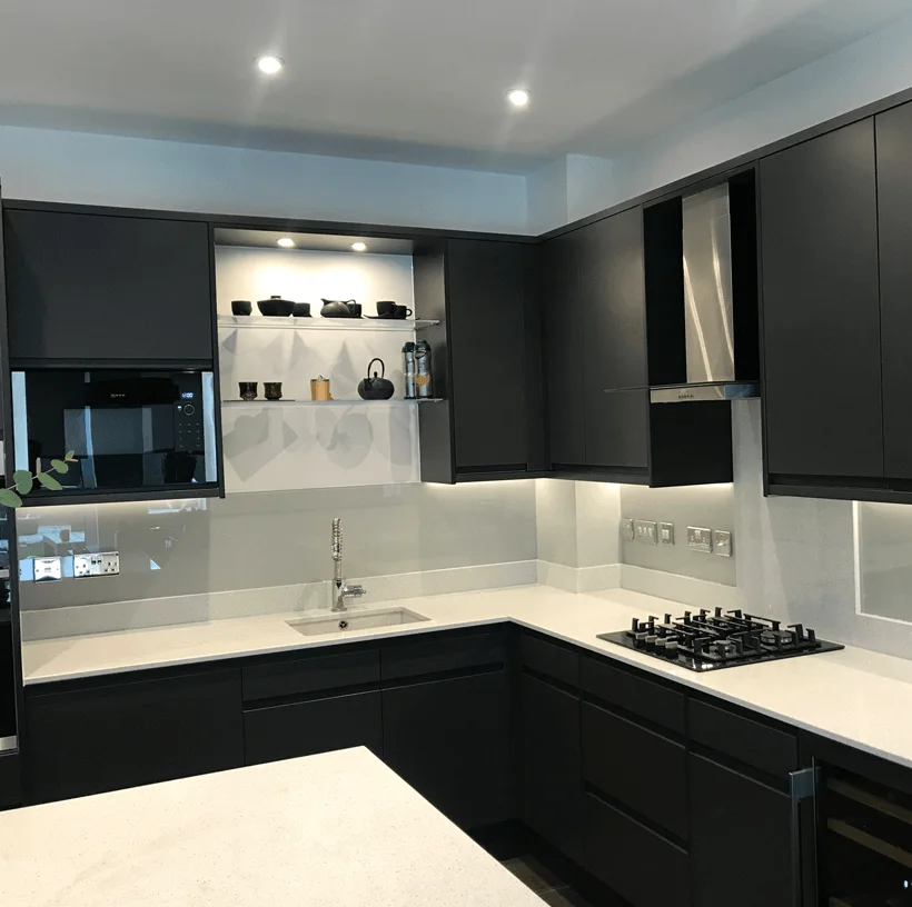 Modern design luxury simple modern design kitchen cabinet for house use