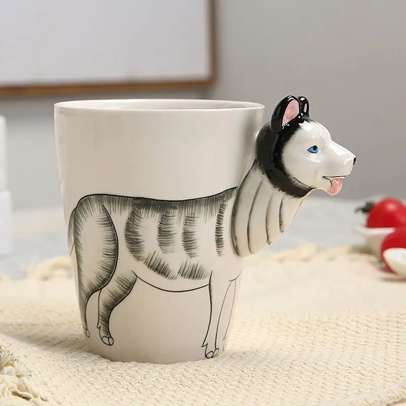 Sublimation Creative Style Household Solid Color Coffee Cup Milk Ceramic Mug