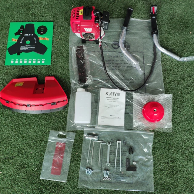 25.4cc 2 strokes gasoline grass trimmer with CE approbate gasoline brush cutters