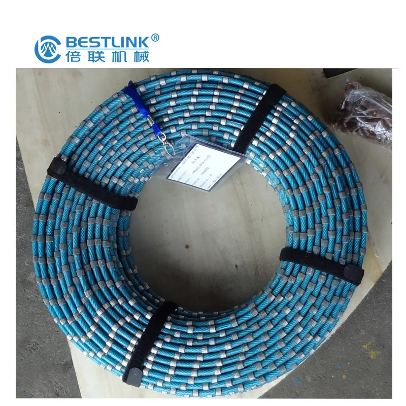 Professional black 7.2mm cutter diamond wire saw bead with CE certificate
